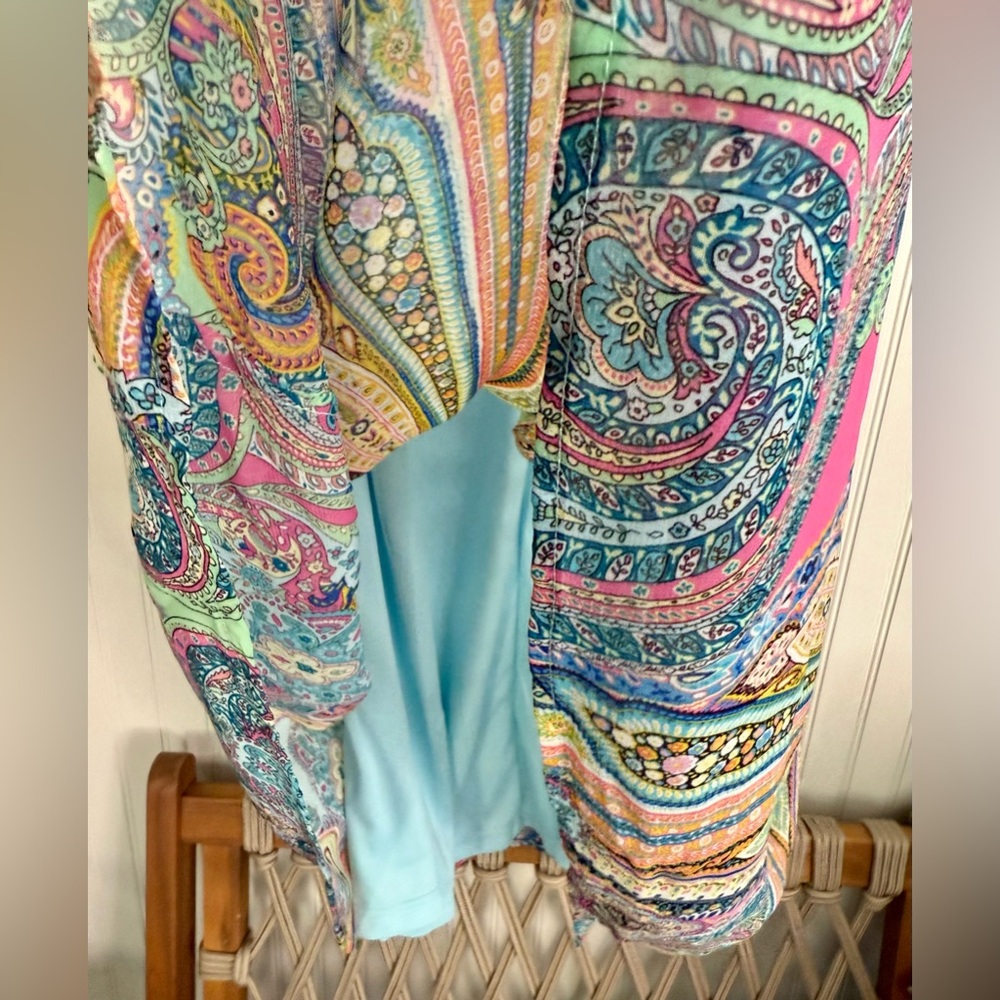 Tommy Hilfiger Paisley Dress Size 10 in excellent condition - Picture 5 of 7